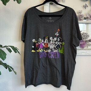 Disney Parks Boo Crew Halloween Cotton T-Shirt